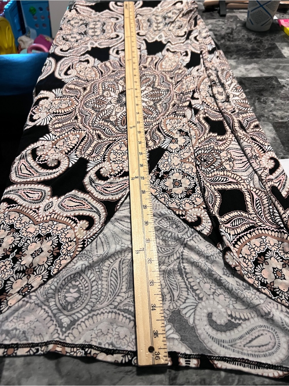 Anthropologie Maeve Corvo Wrap Skirt Paisley Pull‎ On Stretch Size XS - Picture 12 of 12